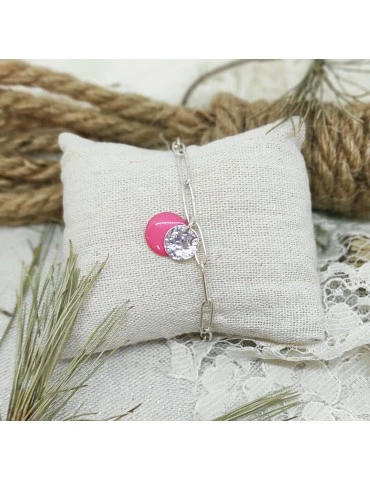 Lina Coloré - Bracelet - Plaqué Argent - Côté Filles