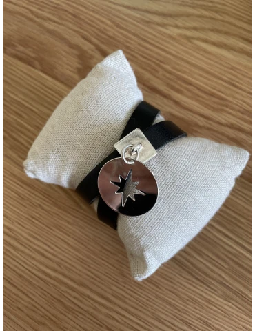 Melina - bracelet en cuir -