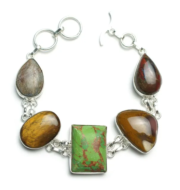 Lina Coloré - Bracelet - Plaqué Argent - Côté Filles