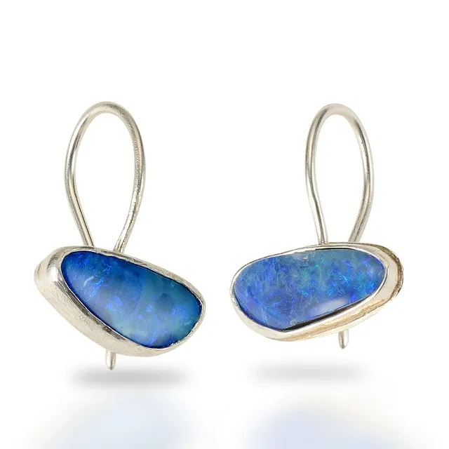 Eden - Boucles d'oreilles argent 925 et Crystal - Côté Filles
